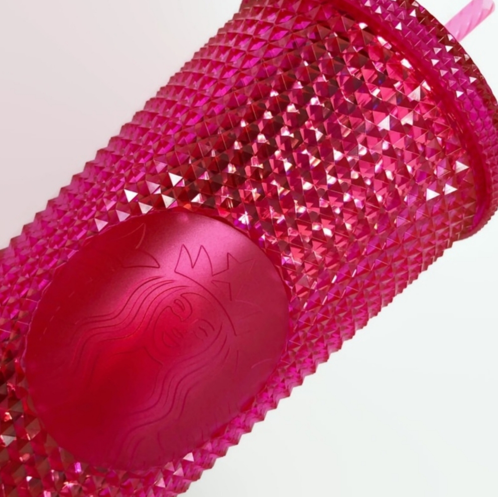 Starbucks Hot Pink Iridescent Cold Cup